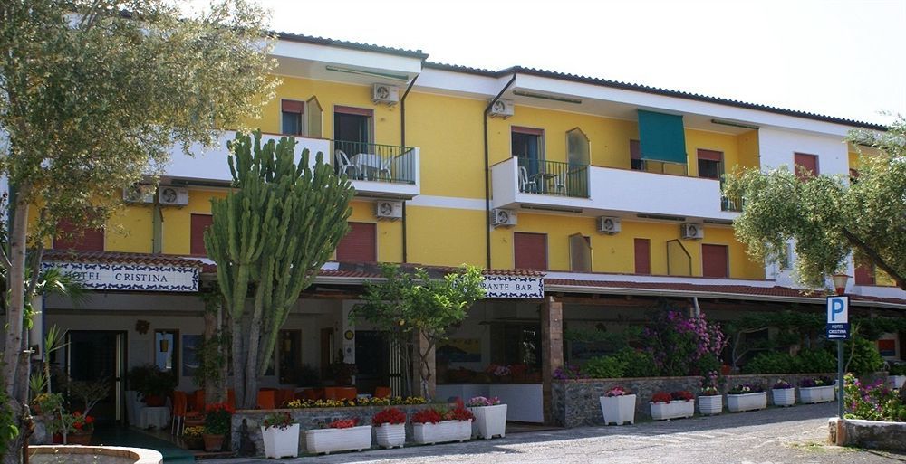 Hotel Cristina Diamante Exterior foto